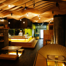 Interior of a Korean Restaurant