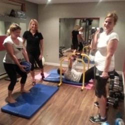Work out with Lisa Sims at Mama Fit Fitness Studio