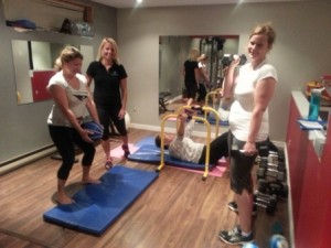 Work out with Lisa Sims at Mama Fit Fitness Studio