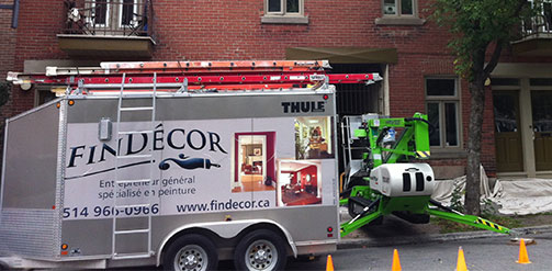 FinDecor uses a new technology for exterior coatings