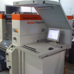 Modern electronic printing machine at Keates Riddell choquet Ltd