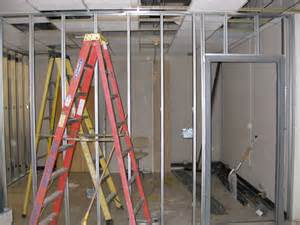 Picture shows a renovation project being done